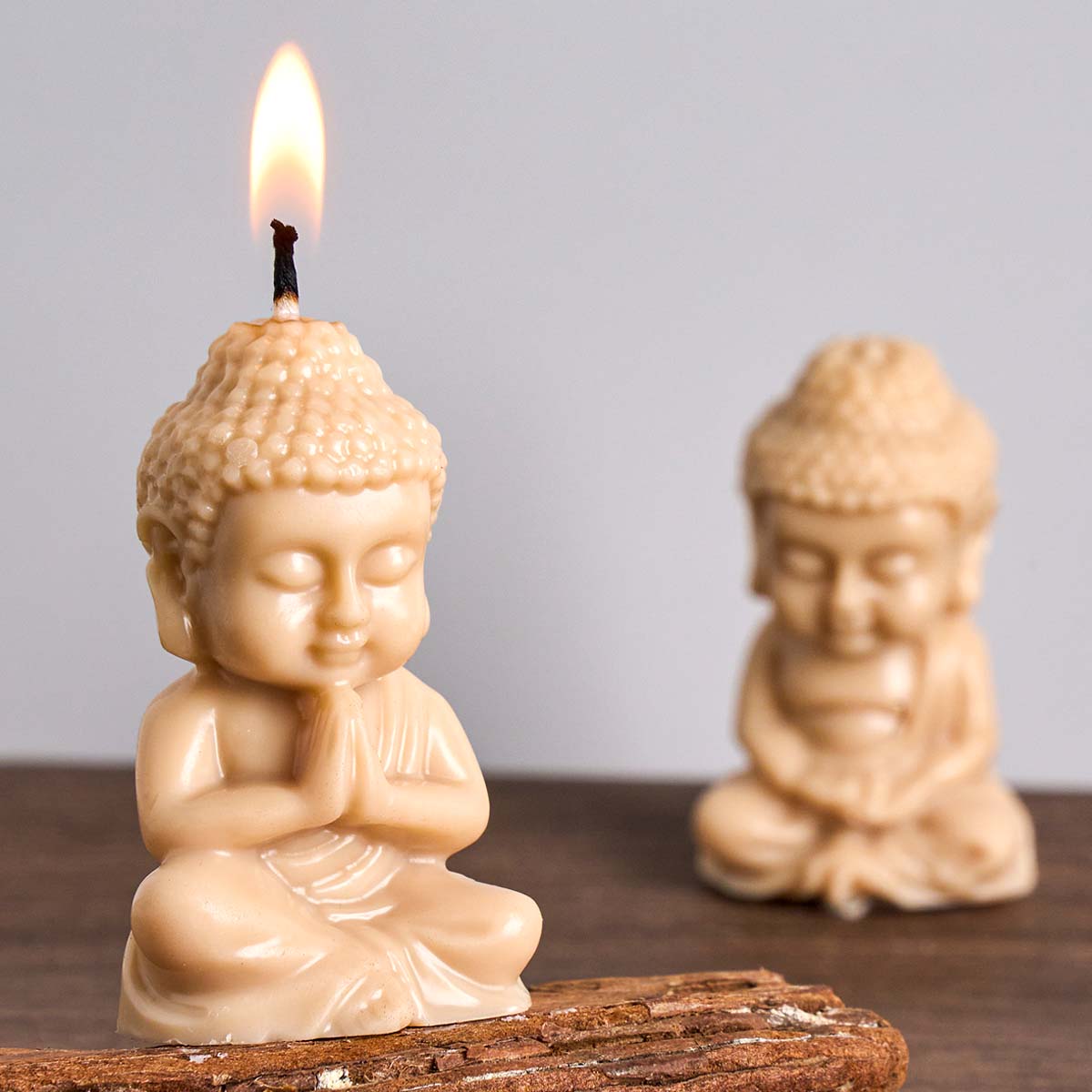 Candle Making Process - 3D Buddha Silikon-Kerzenform DIY Meditations-Buddha Gips