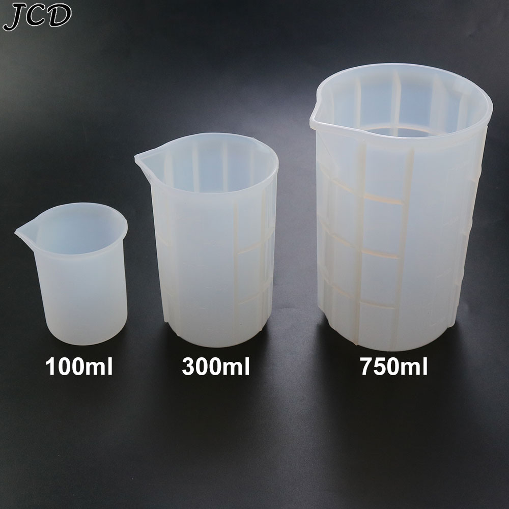Candle Making Tools - JCD 100ML/300ML/750ML Silikon Messbecher Mit Skala