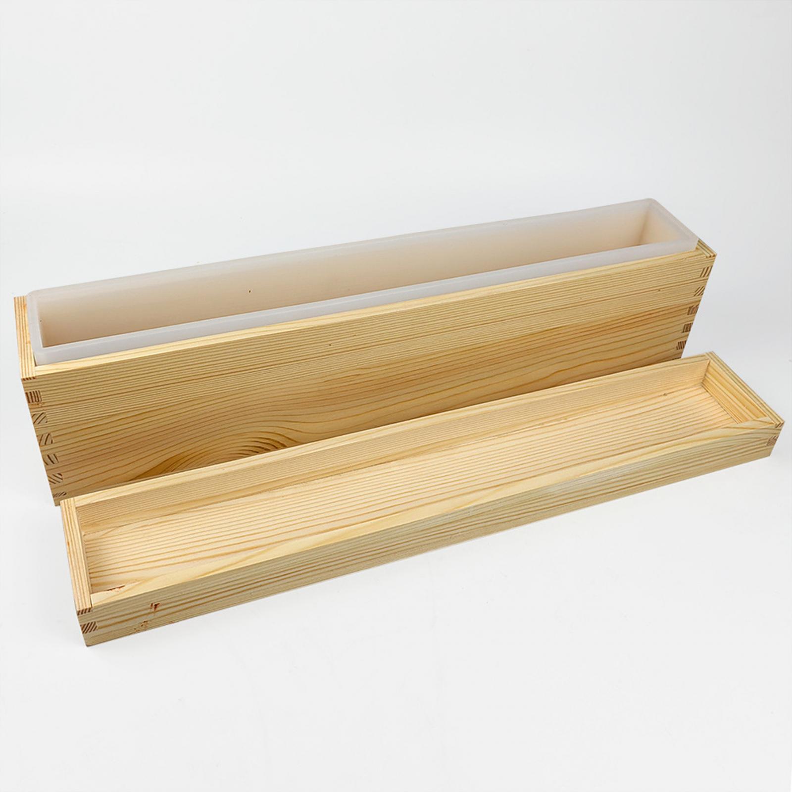 Silikon-Seifenform mit Holzbox – Candle Making Homewood Bewertung und Preis