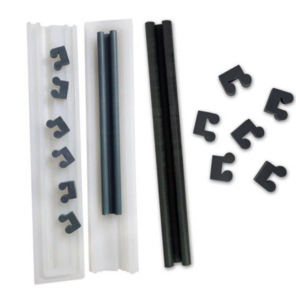 Gitarren- und Geigenform-Seife – Candle Making Process Bewertung und Preis