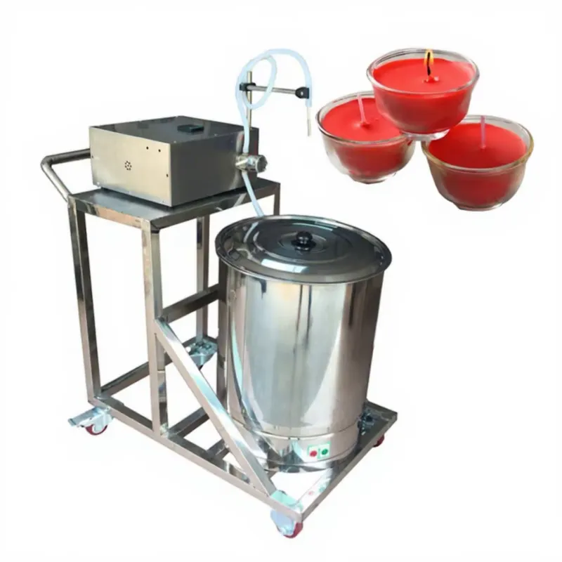 YWM-Zertifizierte Neue Desktop – Candle Making Machine Bewertung und Preis