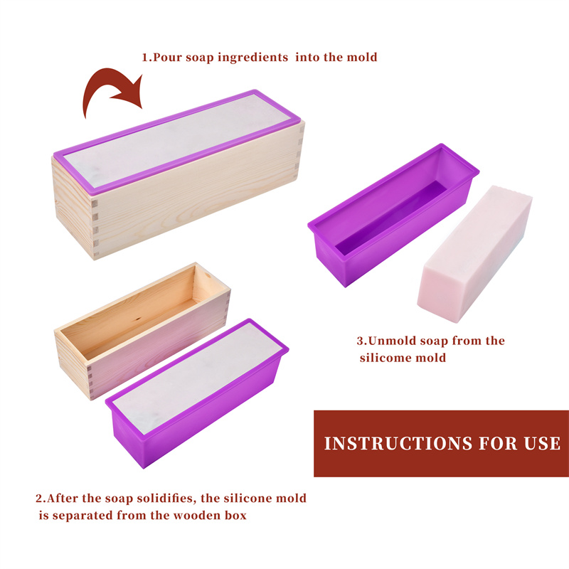 Rechteckige Silikon-Seifenform – Candle Making Homewood Bewertung und Preis