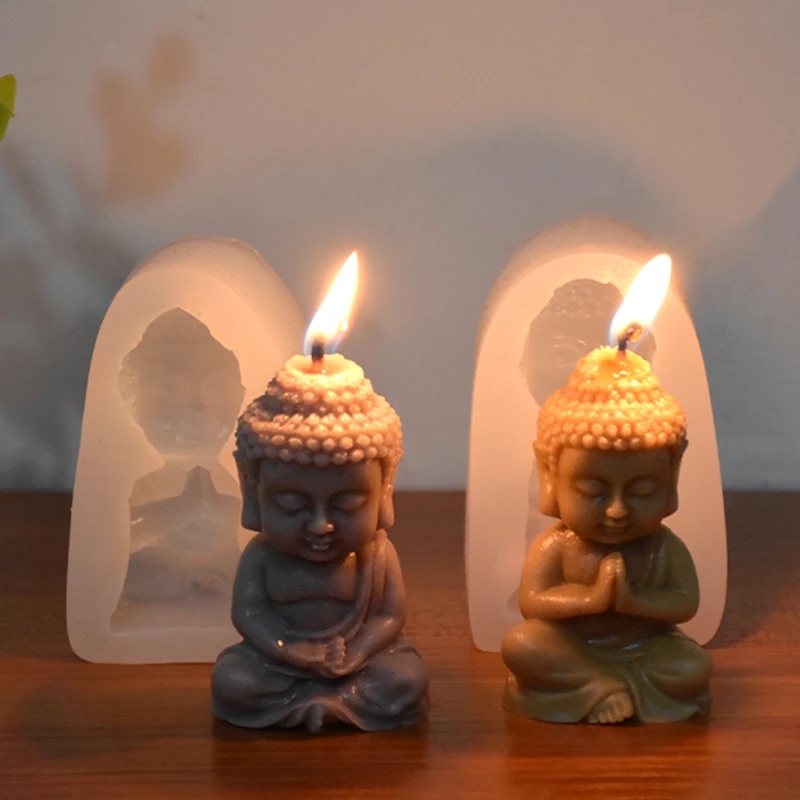 3D-Buddha-Silikon-Kerzenform,  – Candle Making Process Bewertung und Preis