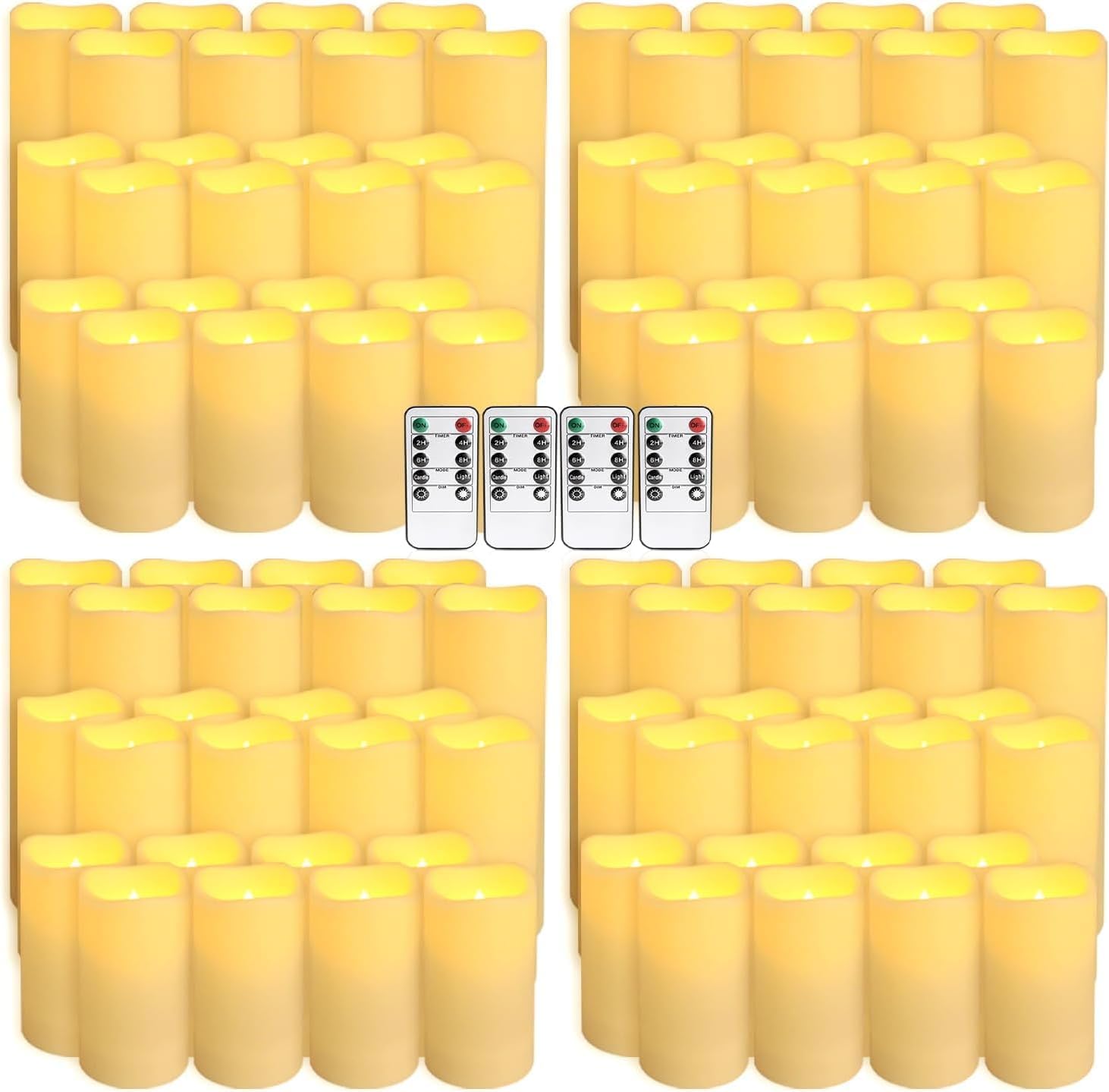 Set aus 96 wasserdichten flamm – Candle X Bewertung und Preis