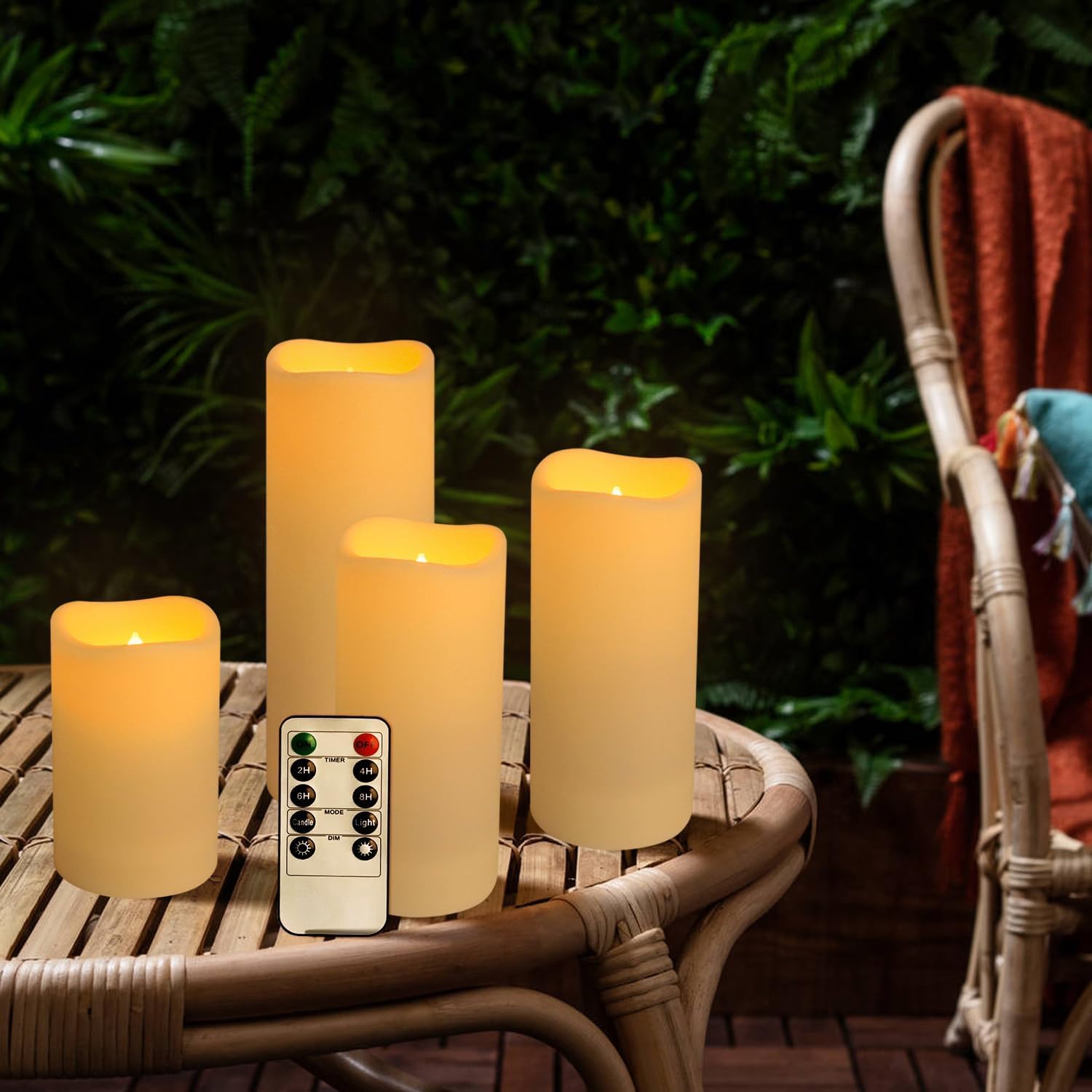 Set aus 96 wasserdichten flamm – Candle X Bewertung und Preis
